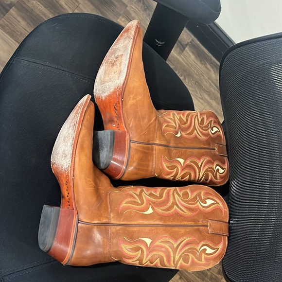 Justin boots handcrafted size 10 - Picture 9 of 14